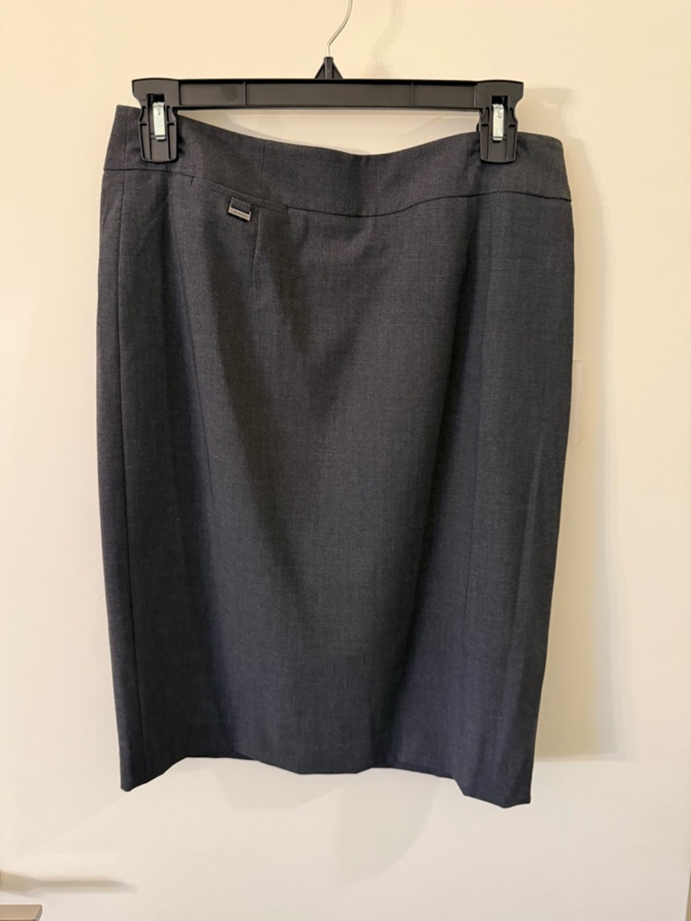 NWT Calvin Klein Charcoal Pencil Skirt